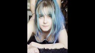 💙 BEAUTIFUL Blue Eyed Icygic Blowjob and Doggystyle 💙